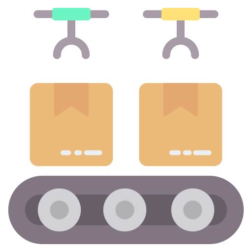 cinta transportadora icono gratis