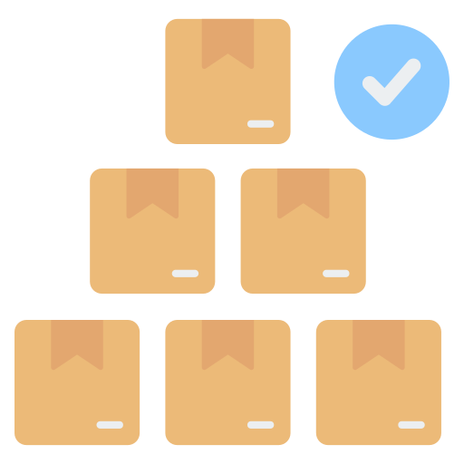 existencias icono gratis