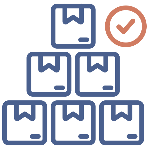 existencias icono gratis