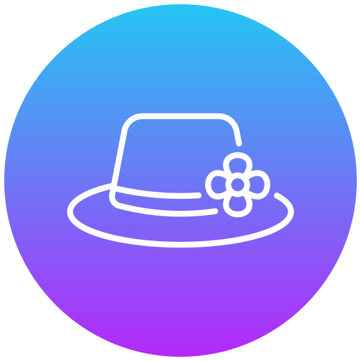 sombrero de playa icono gratis