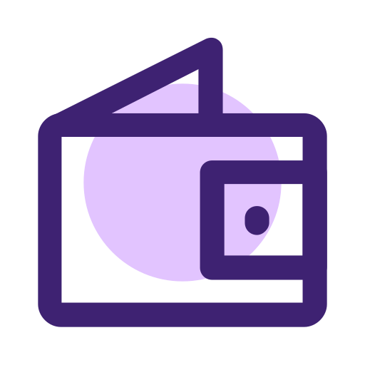 billetera icono gratis