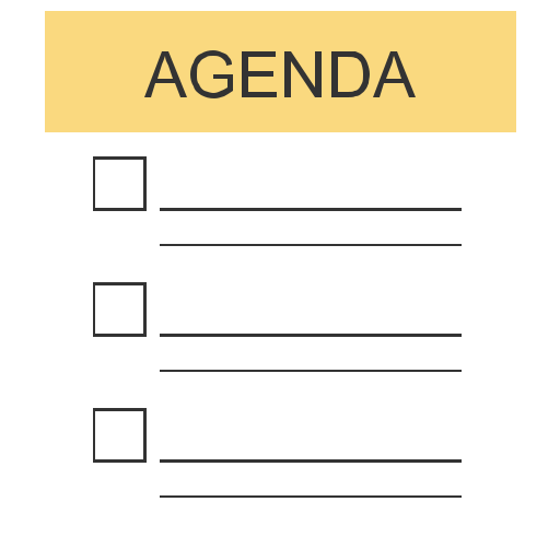 Повестка дня бесплатно иконка