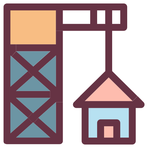 Строительство бесплатно иконка