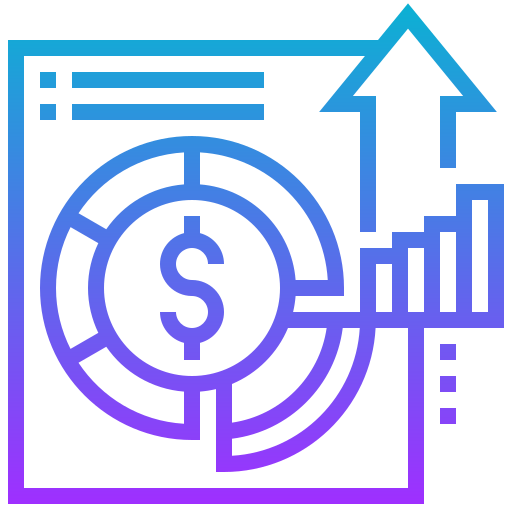 Gráfico circular icono gratis