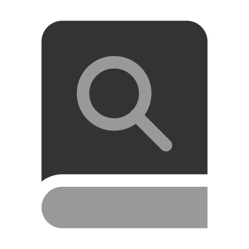 recherche de livres Icône gratuit