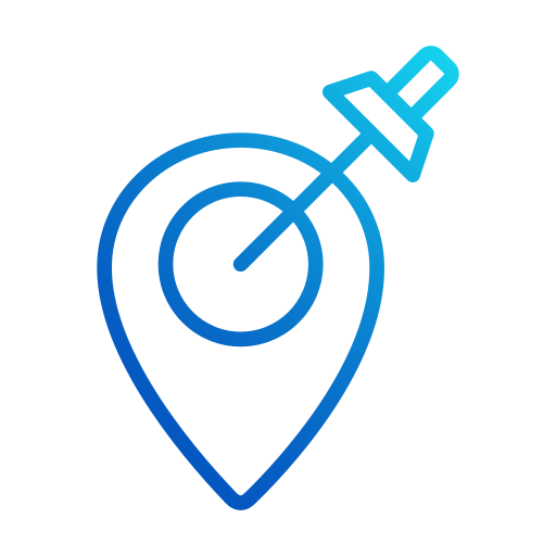 destino icono gratis