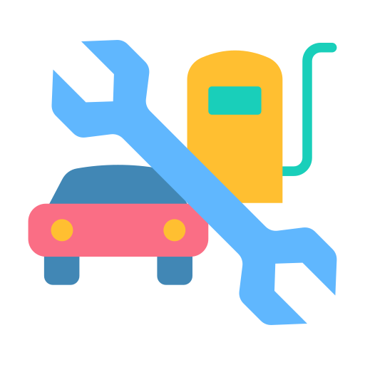 Service station free icon Service station free icon