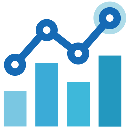 Chart free icon