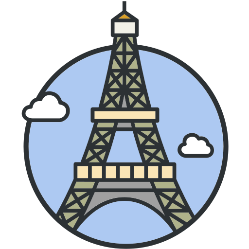 paris grátis ícone paris grátis ícone