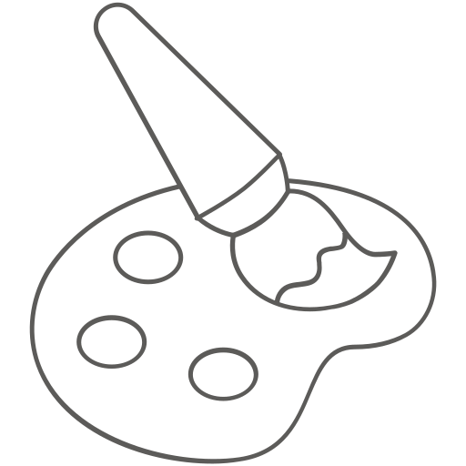 Paint free icon Paint free icon