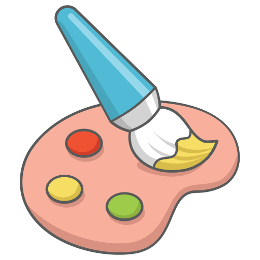 Paint free icon