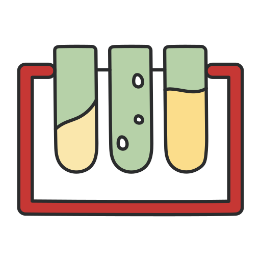 Test tubes free icon