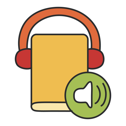 audio libro icono gratis