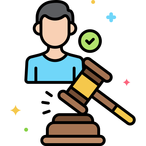 Verdict free icon Verdict free icon