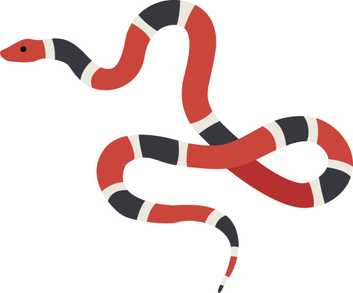 Coral snake free icon Coral snake free icon