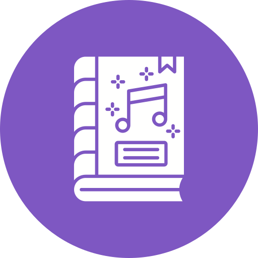 Éducation musicale Icône gratuit