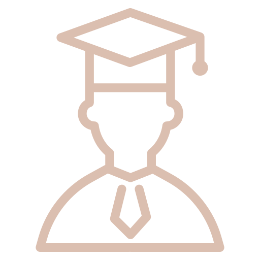 graduación icono gratis