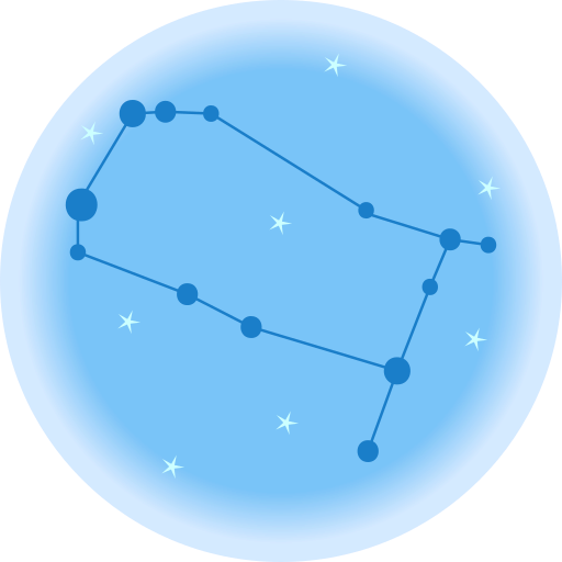 astronomía icono gratis