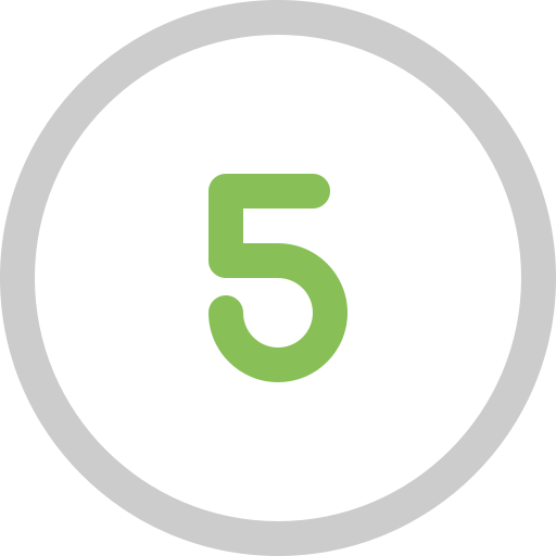 número icono gratis