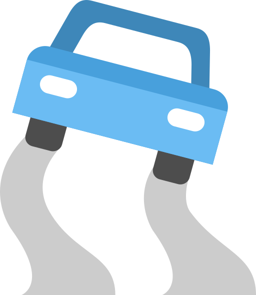 estrada grátis ícone