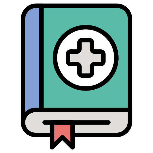 libro medico icono gratis