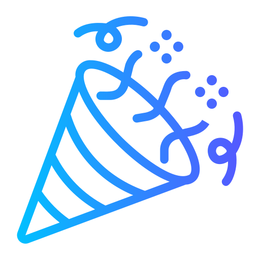 Конфетти бесплатно иконка