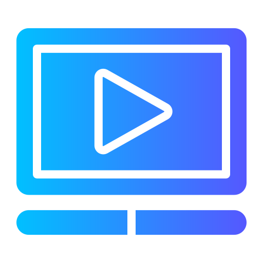 vídeotutorial icono gratis