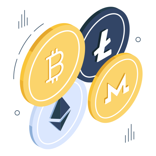 crypto-monnaies Icône gratuit crypto-monnaies Icône gratuit