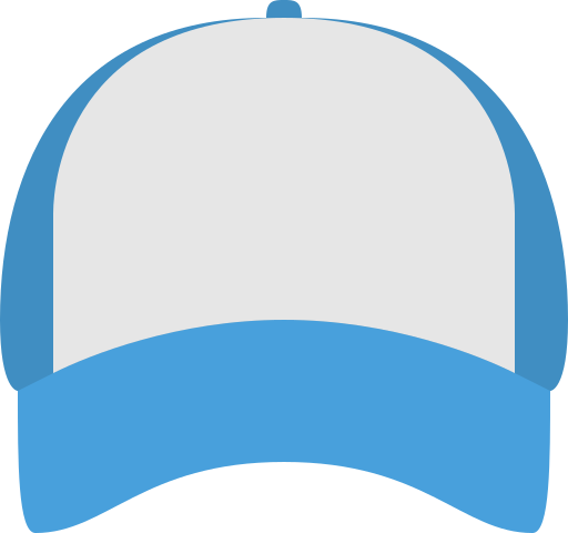 topi blanco icono gratis