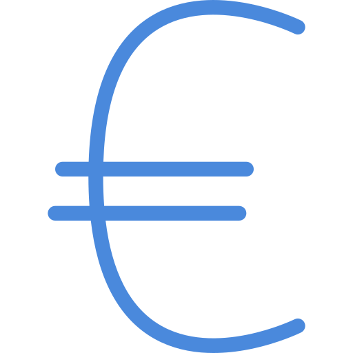 euro Icône gratuit