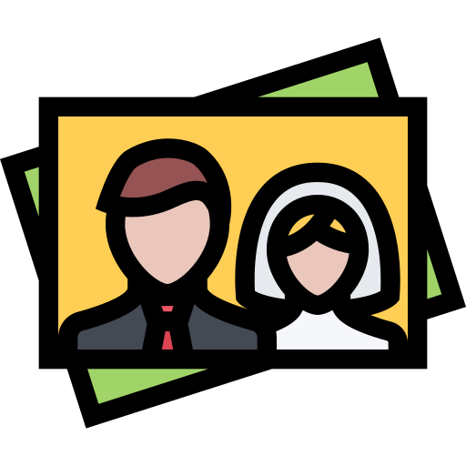 Wedding photo free icon