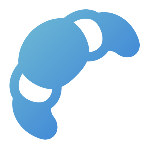 Croissant free icon