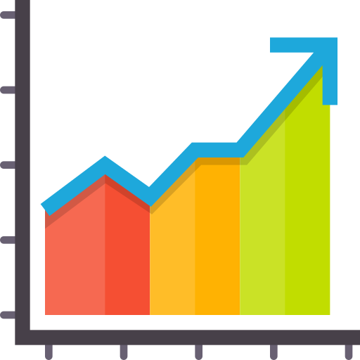 gráfico grátis ícone gráfico grátis ícone