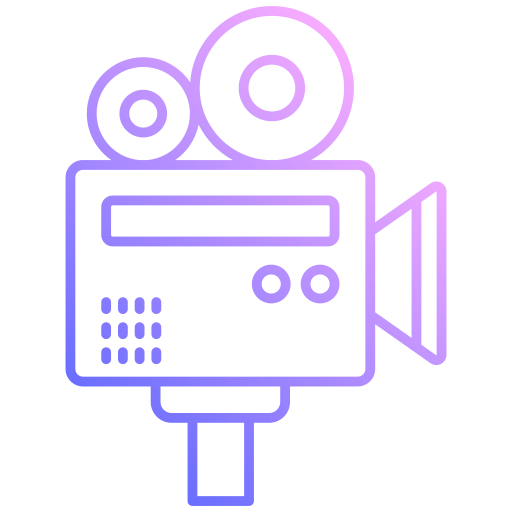 camara de video icono gratis