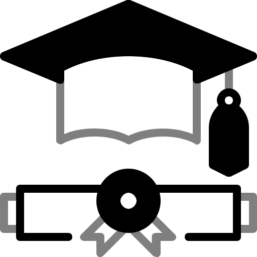 graduación icono gratis