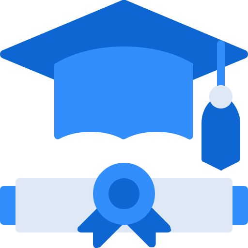 graduación icono gratis