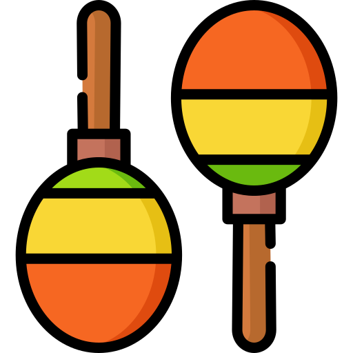 Maracas Special Lineal color icon