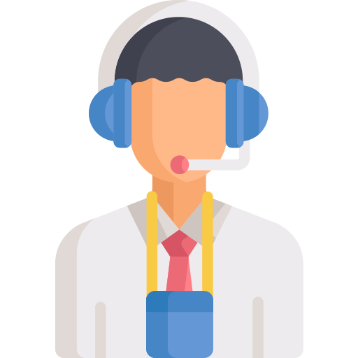 Telemarketer Special Flat icon