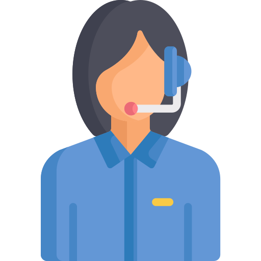 vendedor telefónico icono gratis