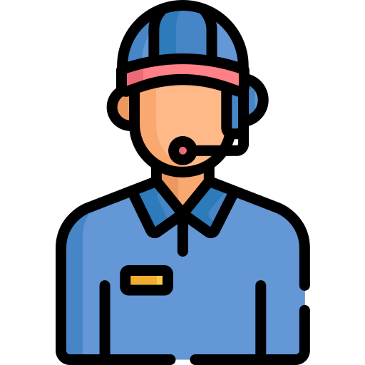 vendedor telefónico icono gratis