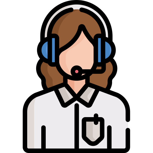 vendedor telefónico icono gratis