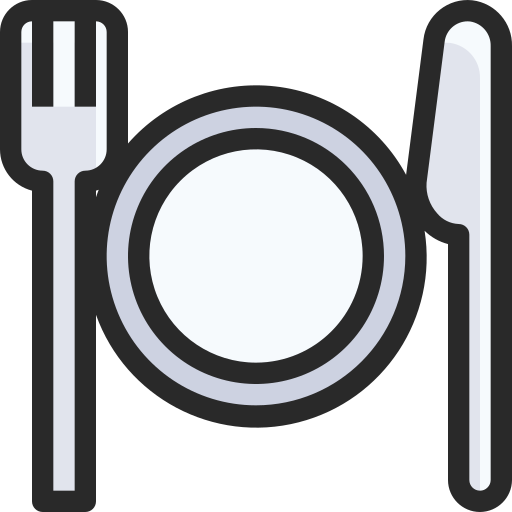 Cutlery Justicon Lineal Color icon