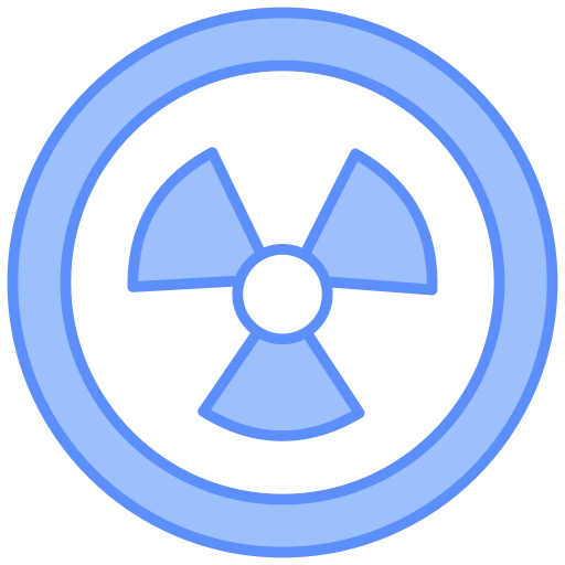 radioactivo icono gratis