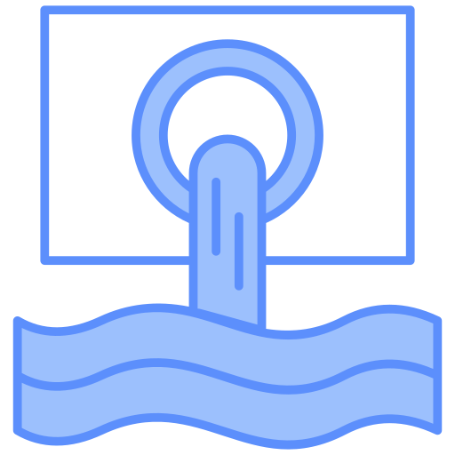 aguas residuales icono gratis