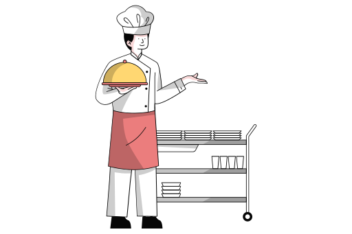 식당 무료 아이콘