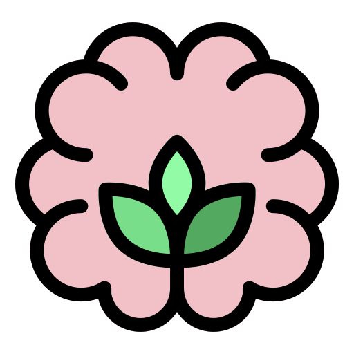 cerebro ecológico icono gratis