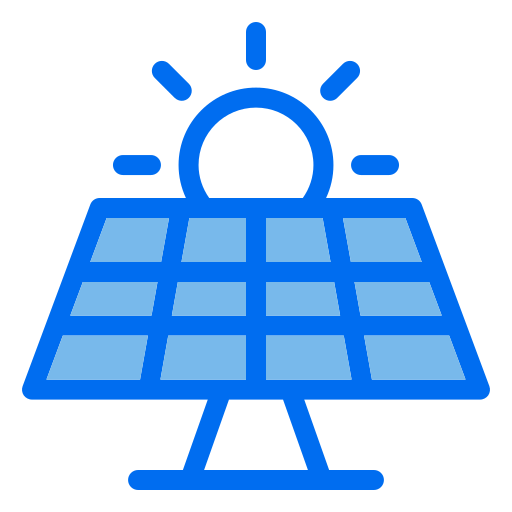 panel solar icono gratis