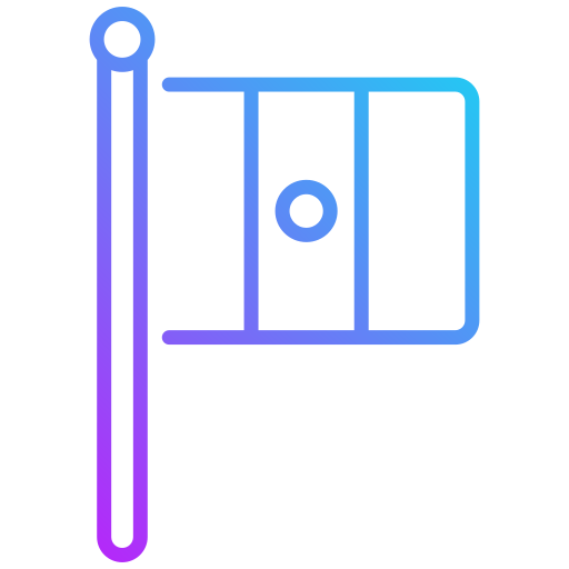 bandera mexicana icono gratis