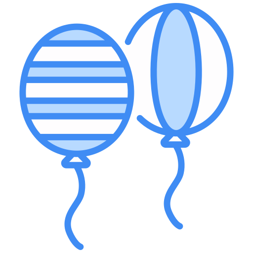 des ballons Icône gratuit