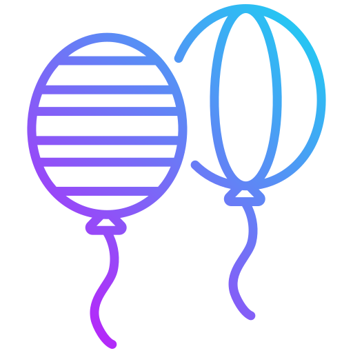 des ballons Icône gratuit